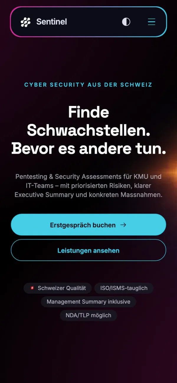 Beispiele von Webeo Sites im Browser und auf dem Smartphone