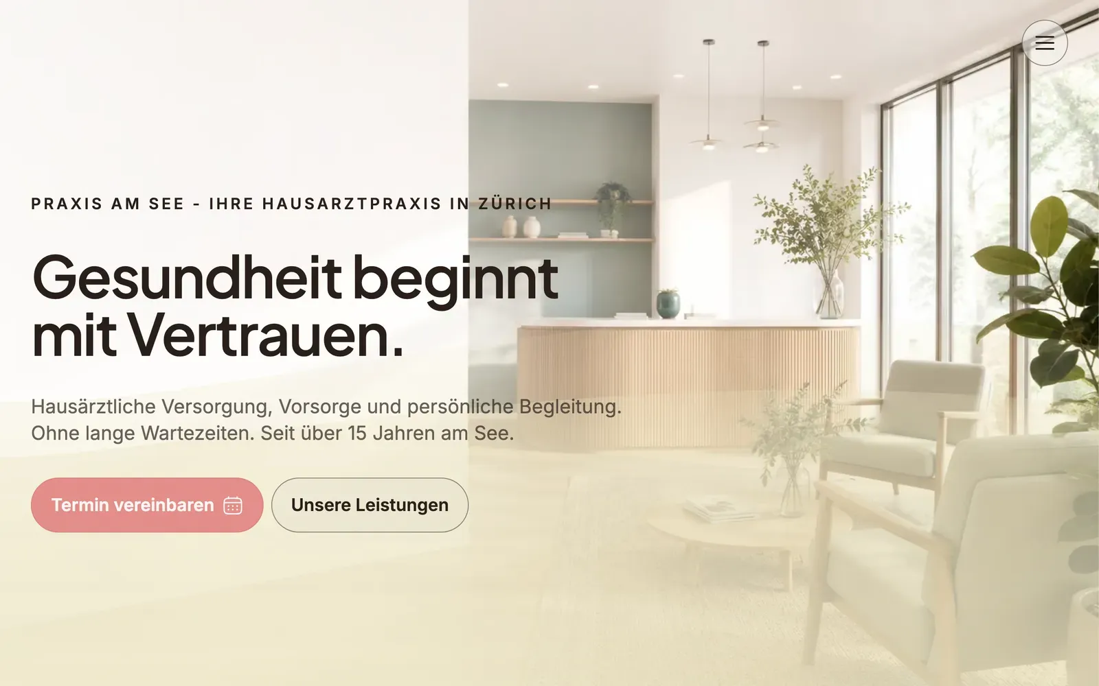 Webeo Website-Beispiel für Ärzte & Zahnärzte